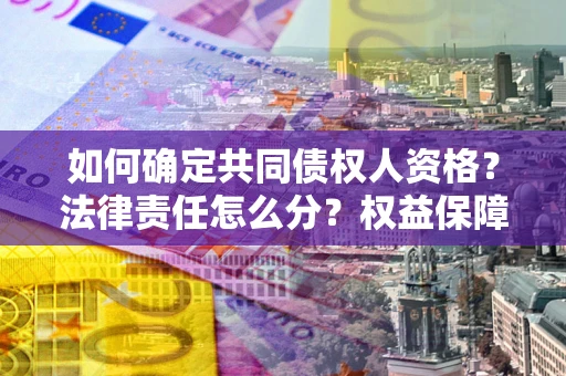 武汉如何确定共同债权人资格？法律责任怎么分？权益保障技巧揭秘！