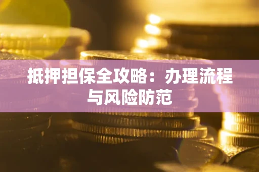 武汉抵押担保全攻略：办理流程与风险防范