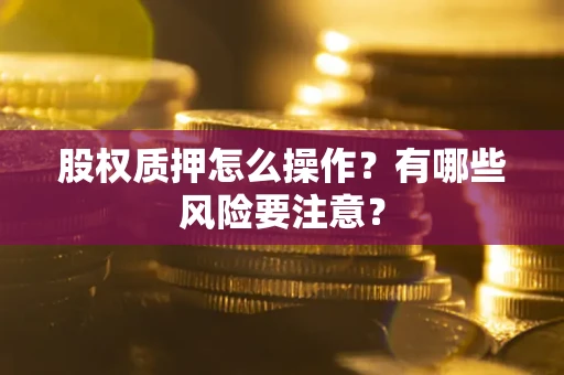 武汉股权质押怎么操作？有哪些风险要注意？
