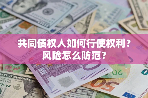 武汉共同债权人如何行使权利？风险怎么防范？