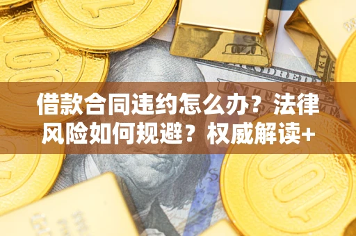 武汉借款合同违约怎么办？法律风险如何规避？权威解读+实用指南