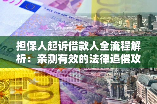 武汉担保人起诉借款人全流程解析：亲测有效的法律追偿攻略