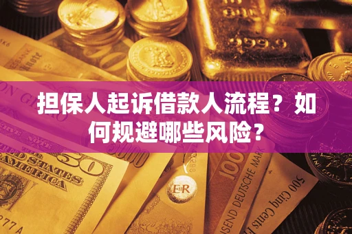 武汉担保人起诉借款人流程？如何规避哪些风险？