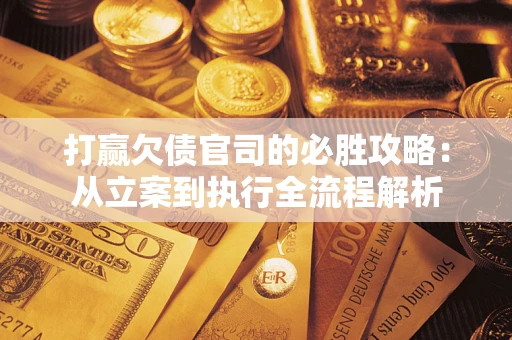 武汉打赢欠债官司的必胜攻略：从立案到执行全流程解析
