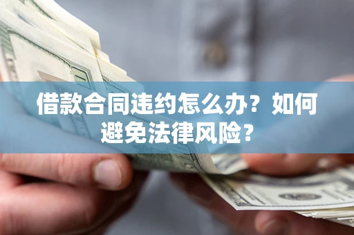 武汉借款合同违约怎么办？如何避免法律风险？