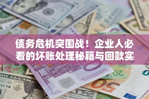 武汉债务危机突围战！企业人必看的坏账处理秘籍与回款实战指南